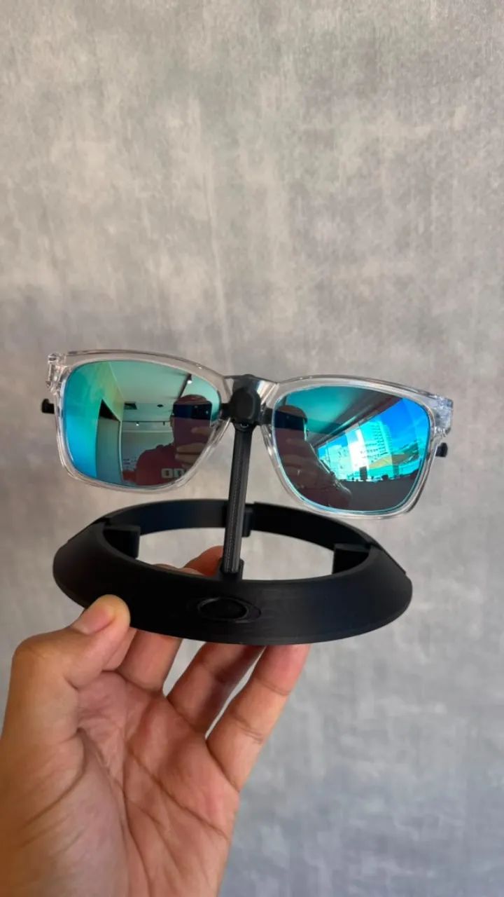 óculos de sol oakley Catalyst Cristal Lentes Ice Thug - Foto 3