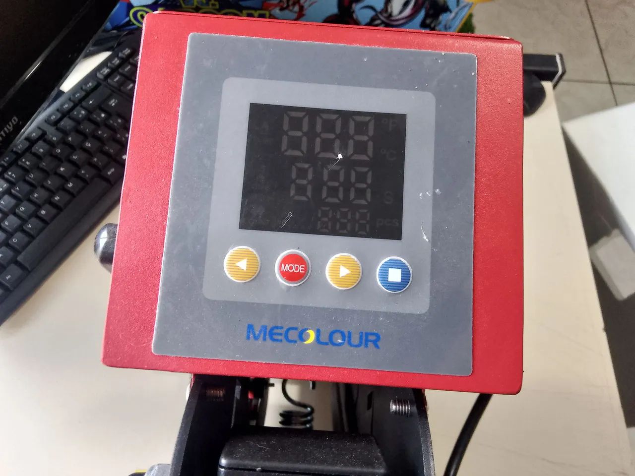 Gaveta prensa térmica para sublimação 38x38 nova com NF - Foto 2