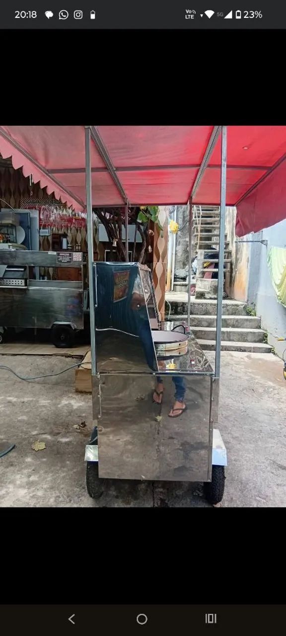 Carrinho de lanche  - Foto 3