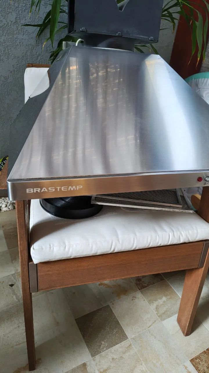 Coifa Brastemp Ative! Inox 90cm - Foto 5