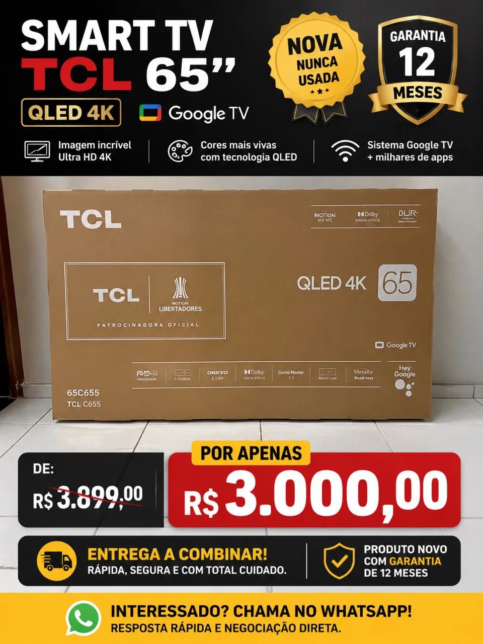 Smart tv TCL 65?