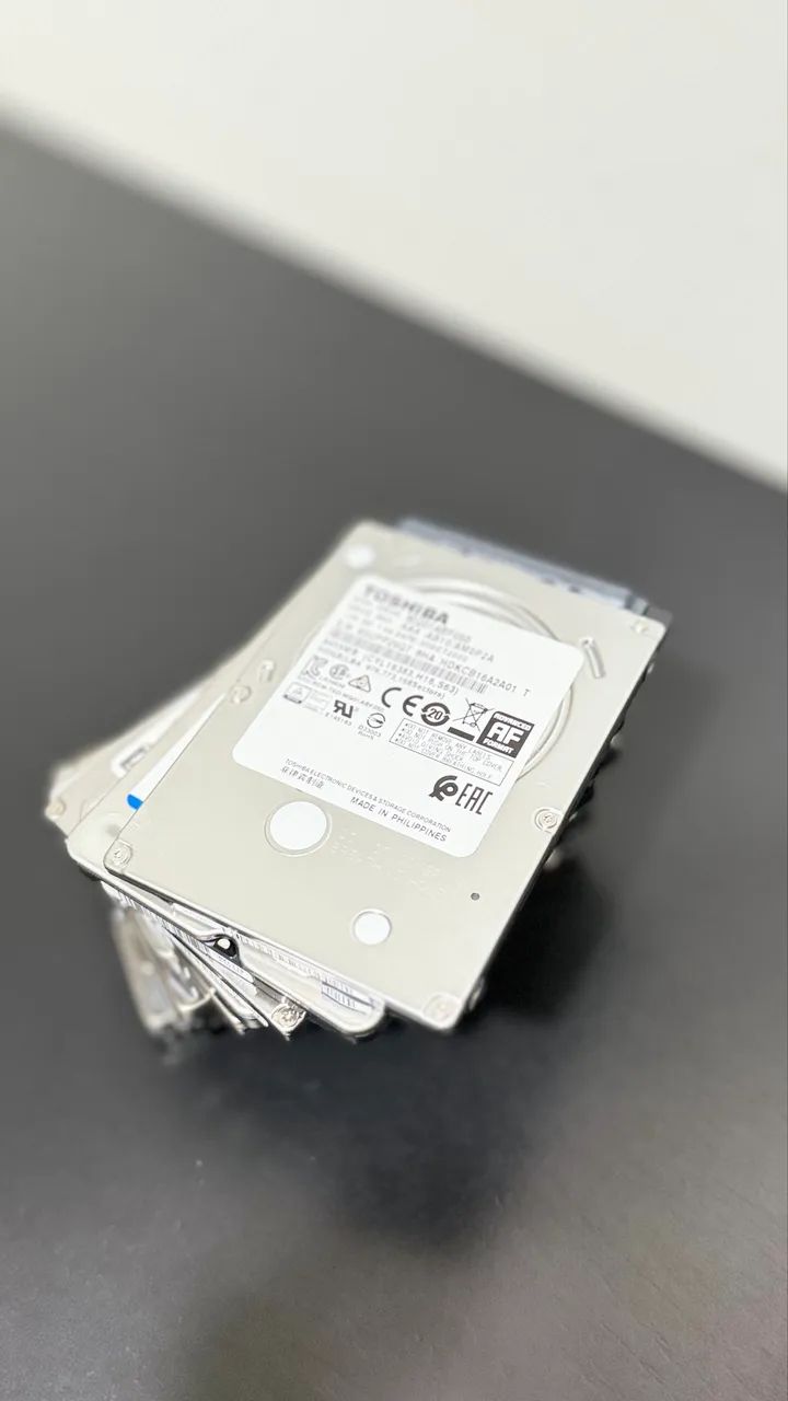 Hd 2.5 1Tb Notebook/Externo (novos e seminovos).