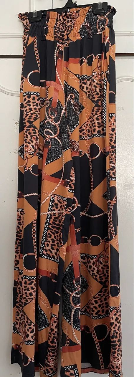 Conjunto Calça e Cropped estampado - Foto 5