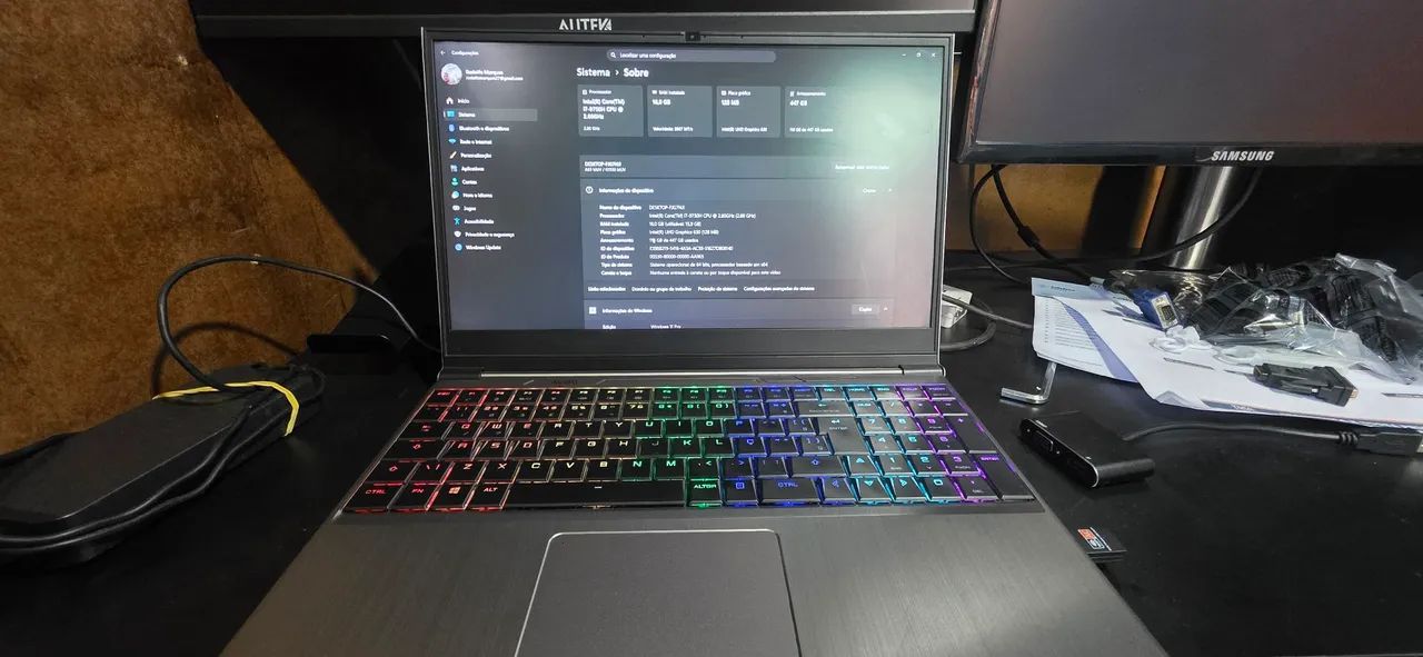 Notebook avel A65 MUV/G1550 MUV