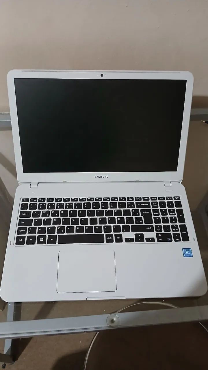 (Com defeito) carcaça sucata notebook