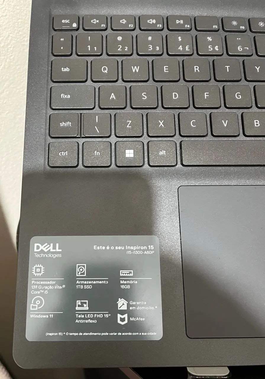 NOTEBOOK DELL INSPIRON 15 I5 13ª GERAÇÃO + KIT COMPLETO - Foto 2