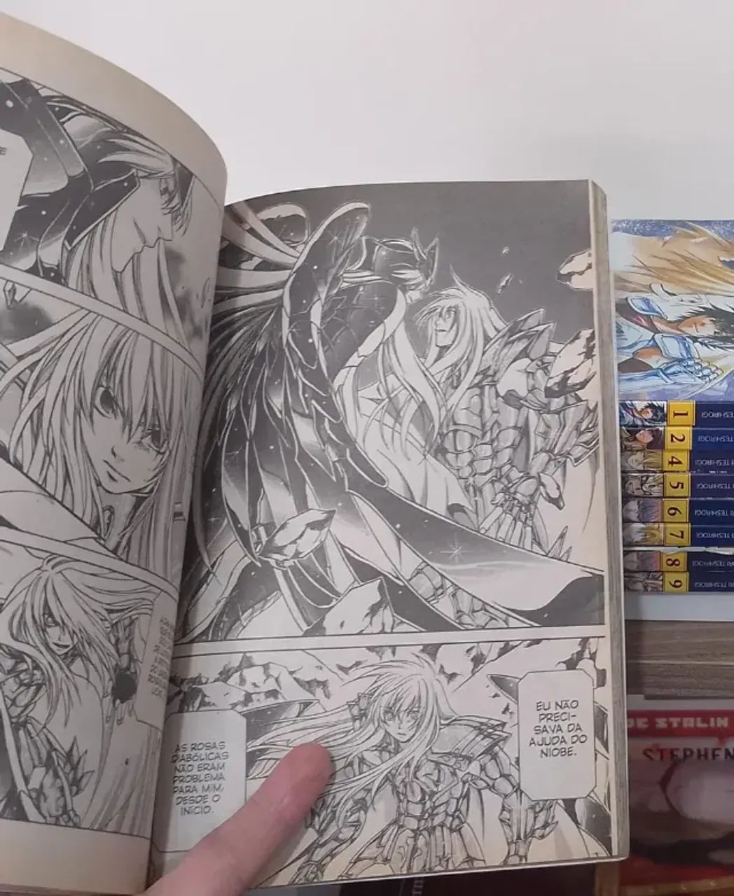 Mangá Saint Seiya: The Lost Canvas - volumes 1 a 9 - Livros e