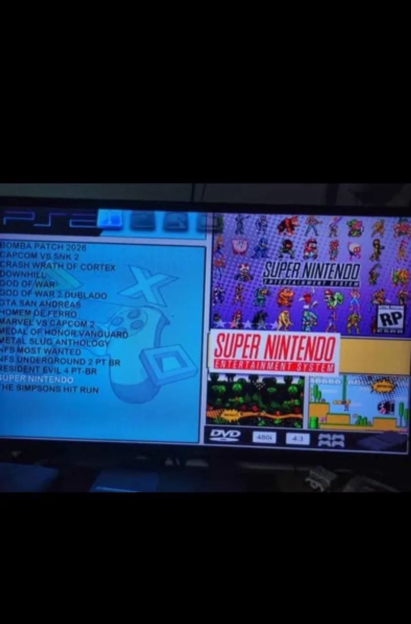 Console Playstation 2 Prata completo  - Foto 2