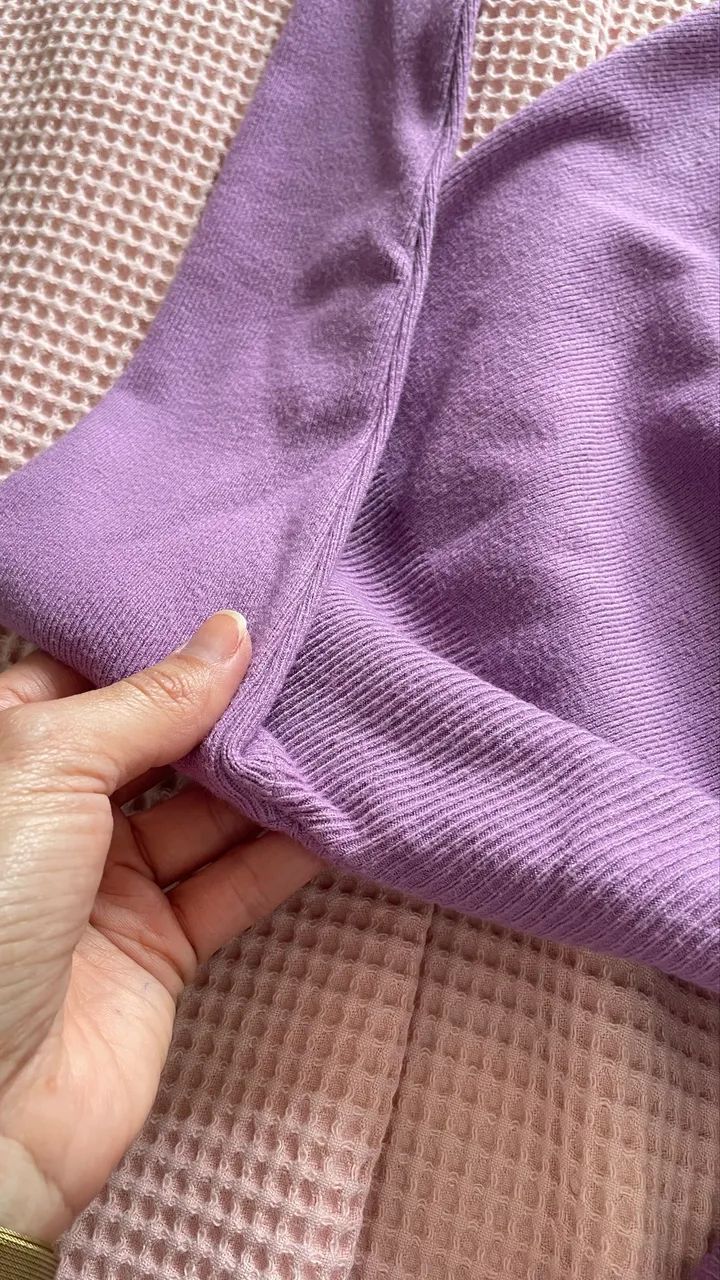 Poncho tricô 