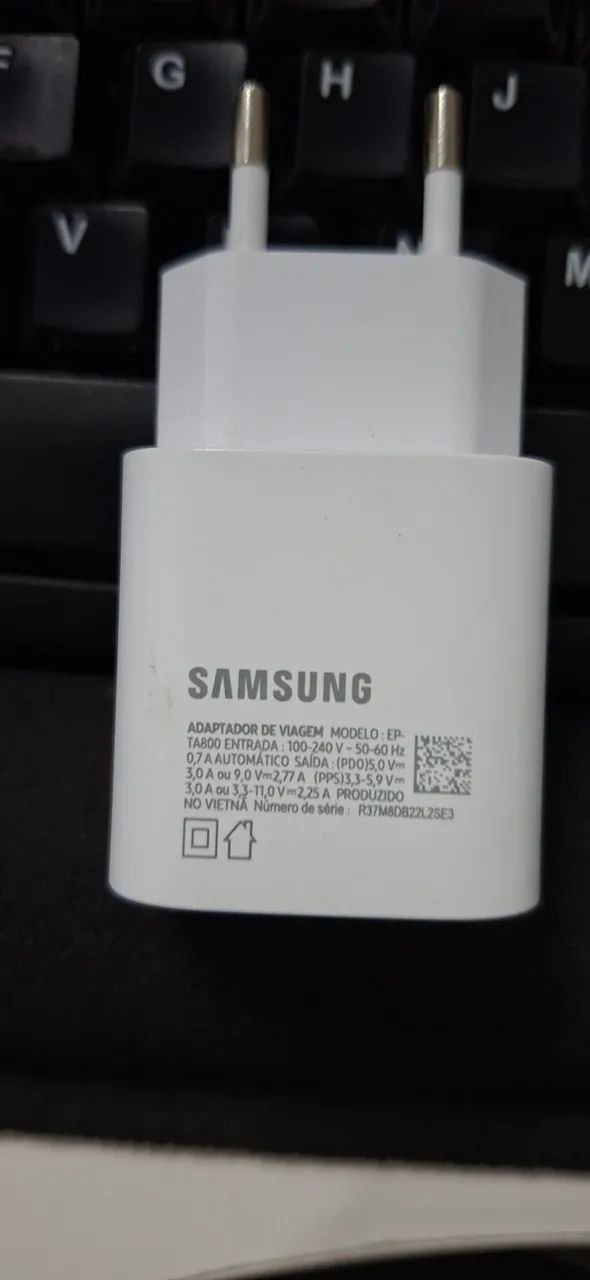 CARREGADOR samsung  EP TA800