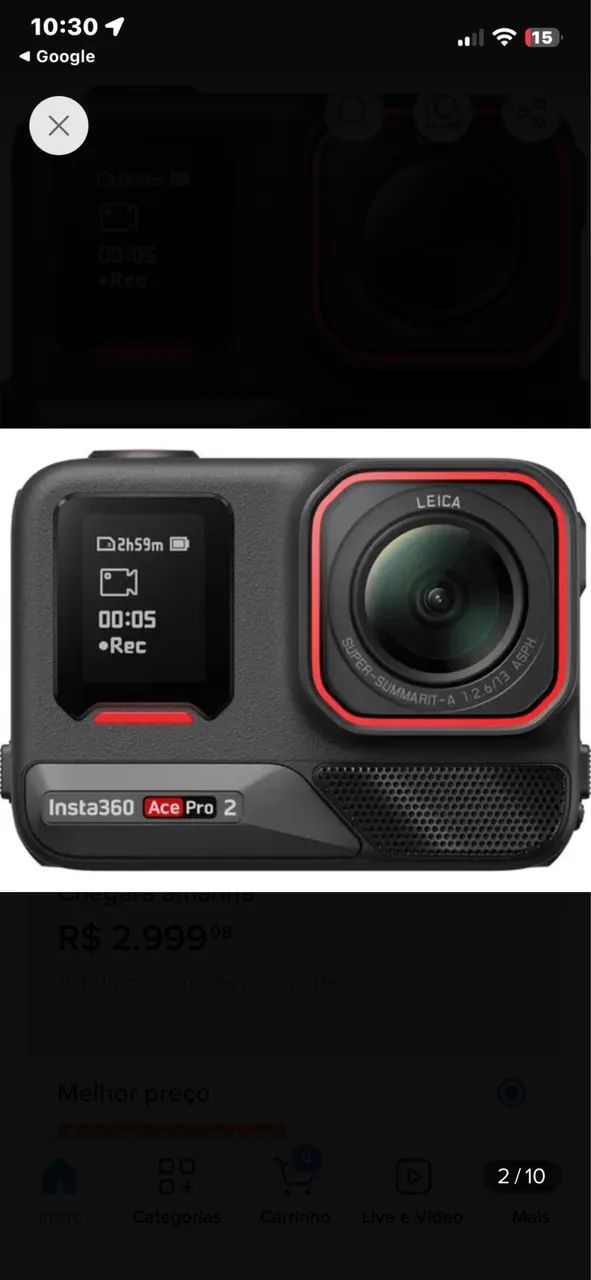 Insta360 acepro 2