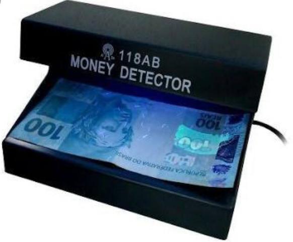 Máquina Detectora Notas Cédulas Dinheiro Falso