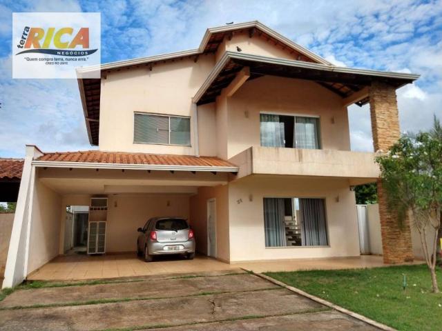 Casa c/ 4 quartos Estilo Sobrado à venda no Condomínio Mediterrâneo