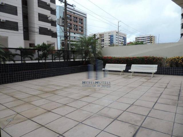 Apartamento com 4 dormitórios à venda, 133 m² por R$ 750.000 - Jatiúca - Maceió/AL - Foto 3