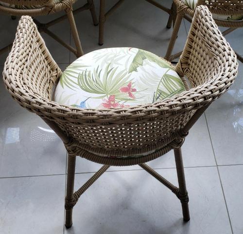 Conjunto cadeiras de varanda em vime - Foto 2