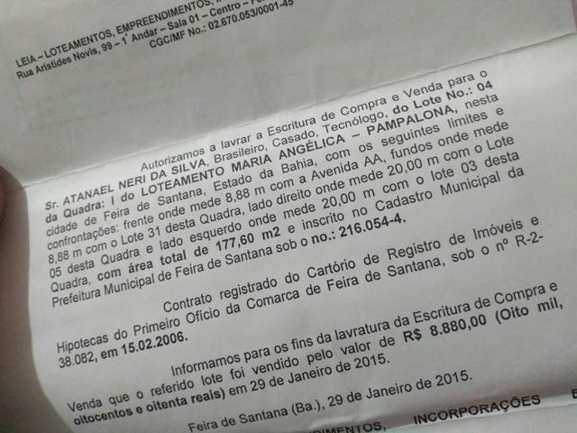 Terreno para venda