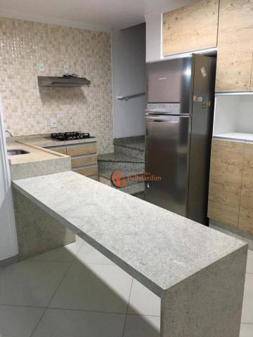 Cobertura com 3 dormitórios para alugar, 71 m² por r$ 2.200/mês - vila humaitá - santo and - Foto 12