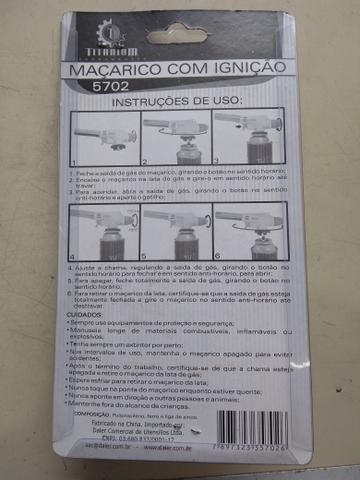 Maçarico com ignição - Foto 2