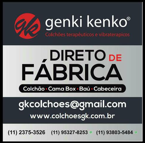 Colchão alta tecnologia com masagem Queen size completo e Parcelas de R$ 490.00 - Foto 5