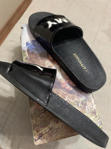 Venda chinelo slide preto