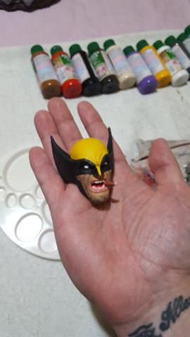 Estátua Wolverine peça de coleção - Foto 6