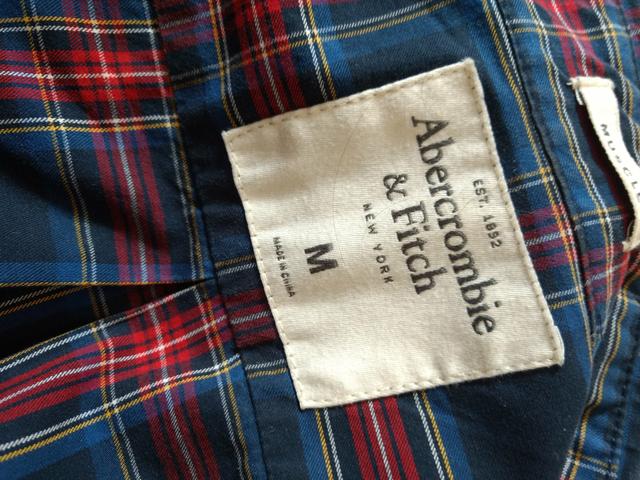 Camisa Xadrez Abercrombie Fitch (original) - Foto 2