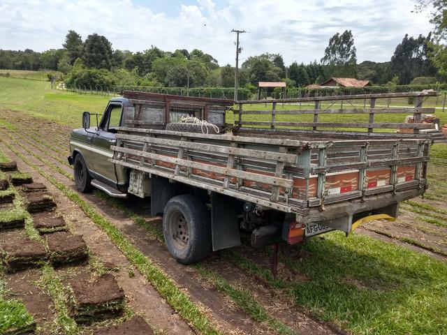 F-1000 carroceria diesel 1982 troco por Ford/f250 gasolina// sem mecânica// documentada - Foto 4