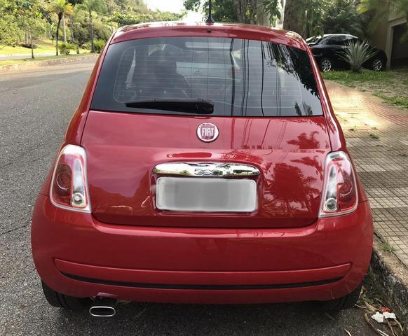 Lindo FIAT 500 Cult Flex Dualogic - IPVA 2020 pago! - Foto 5