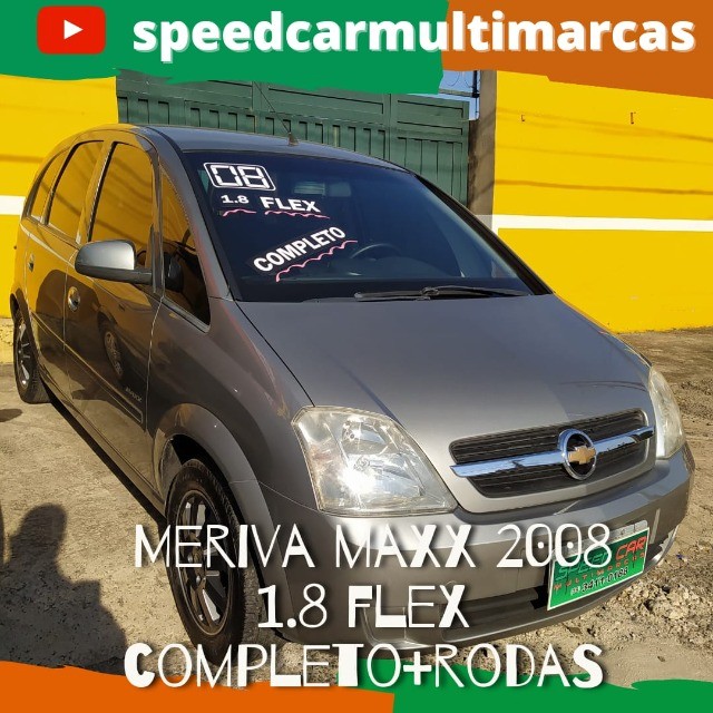 MERIVA MAXX 1.8 COMPLETO 2008 MEGA CONSERVADA CONFIRA!