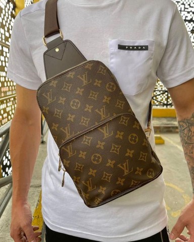 lv monogram small sling bolsa