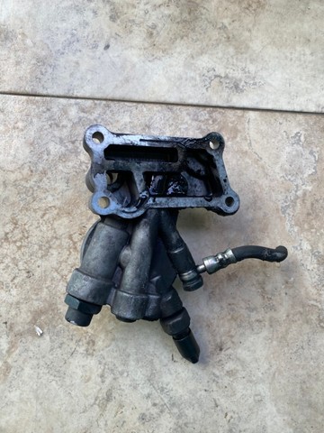 suporte filtro oleo hyundai hr 2,5/8v original - Foto 6