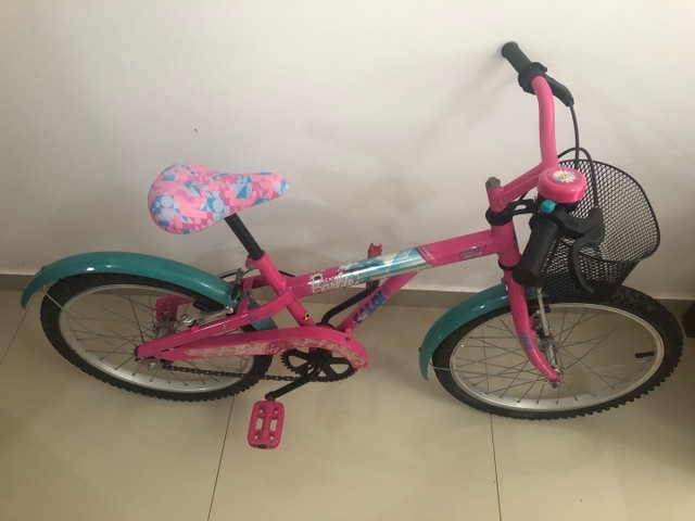 Bicicleta Caloi Barbie aro 20 - Foto 2