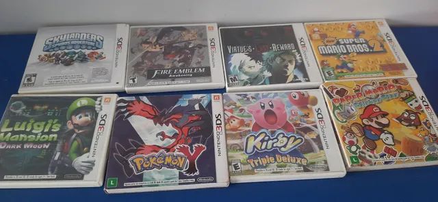 Jogos Nintendo 3ds - Pokemon, Mario, Kirby, Fire Emblem