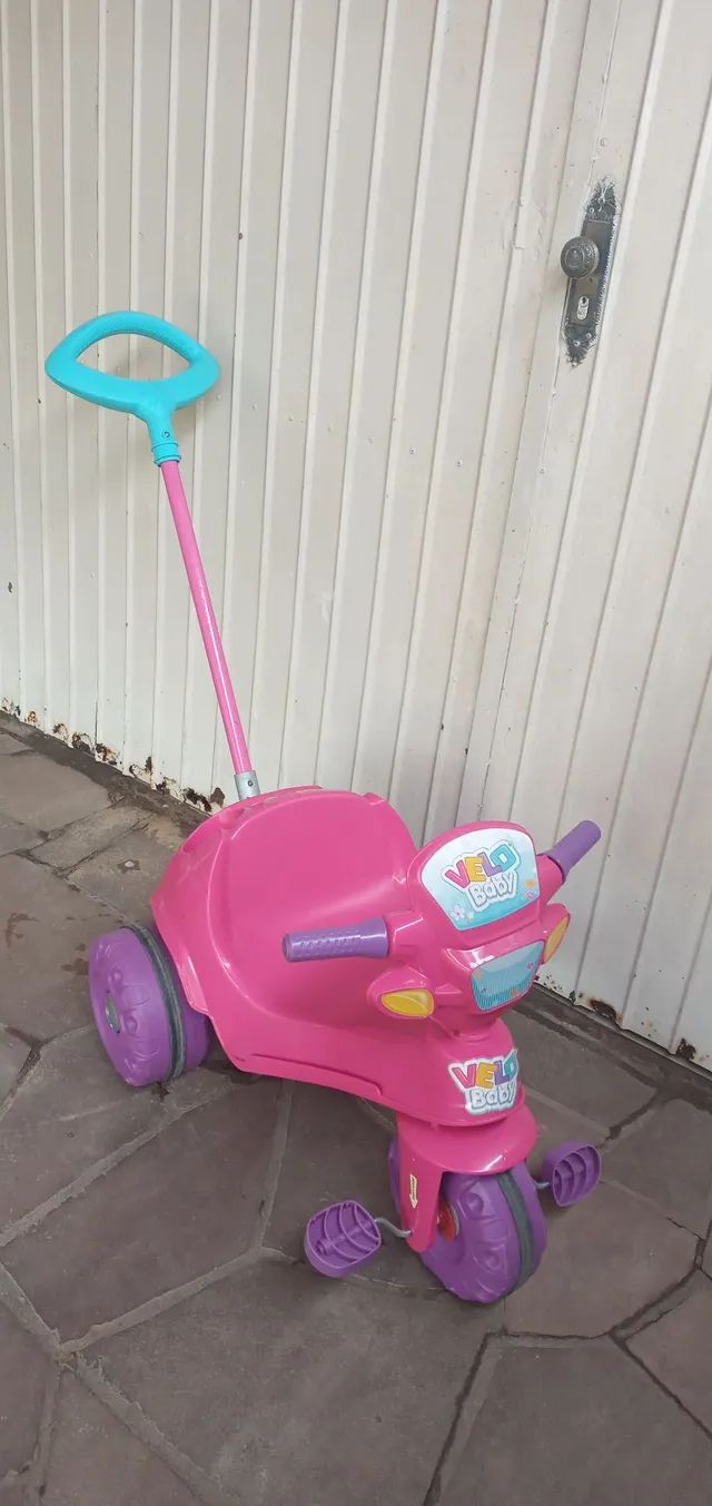 Carrinho Passeio Motoca Infantil Calesita Velocita Lilas em Promoção na  Americanas