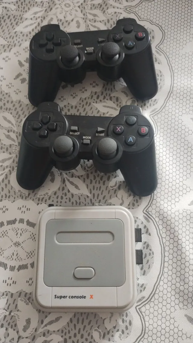 Super console x cube para psp/ps1/n64/dc/nes, jogos clássicos retro,  console de videogame, 50000 + jogos, controladores sem fio