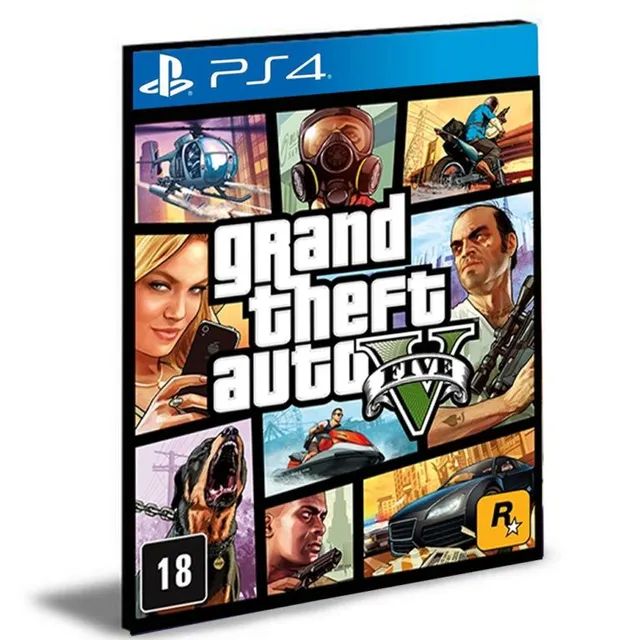 Gta V Ps4 Midia Digital com Preços Incríveis no Shoptime