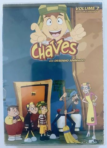 DVD Chaves em desenho animado