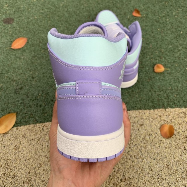 Tênis Air Jordan 1 Mid "Purple Pulse" - Foto 5