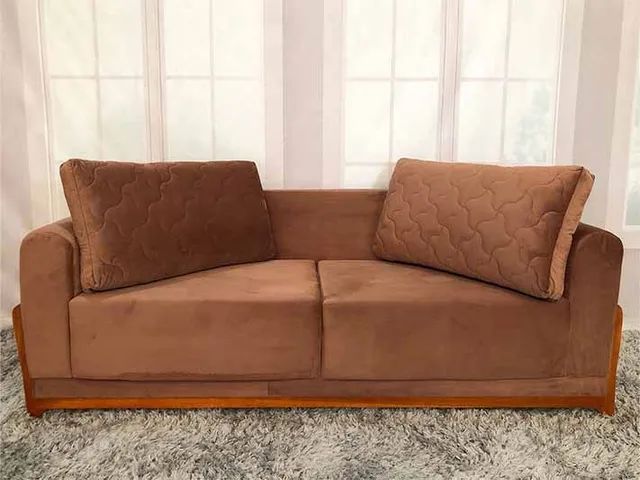 SOFÁ SUPER DESIGN E QUALIDADE VELUDÃO PREMIUM!!! AP - Foto 2