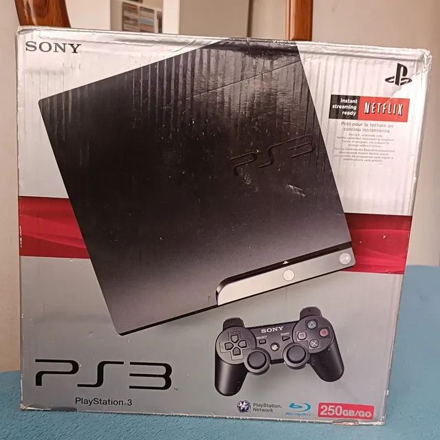 Console Playstation 3 Super Slim 250GB 2 Controles e 45 Jogos - Sony - Loja  Sport Games