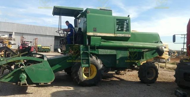 Colheitadeira de Arroz JD 1175 com plataforma de 16 pés rígida ano 2004. - Foto 4