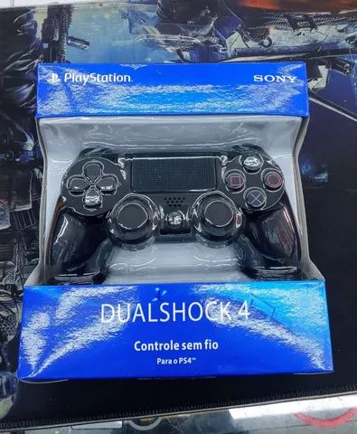 Controle Ps4 Bluetooth Preto  - Foto 4