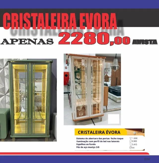 Cristaleira Evora / 12 