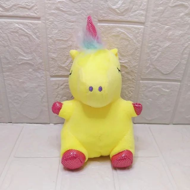 Urso Ursinho De Pelucia  Diversos 16cm  A 22cm 1410-1 Tuka Toy - Unicórnio - Foto 3