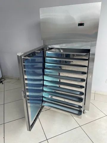 Gaveteiro de pastel refrigerado em aço inox sob encomenda  - Foto 3