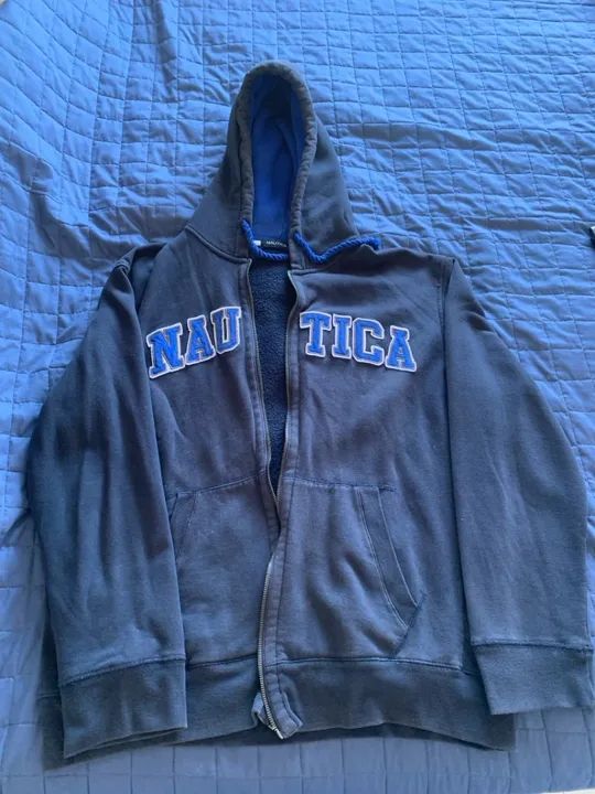 Moletom da marca Náutica tamanho 