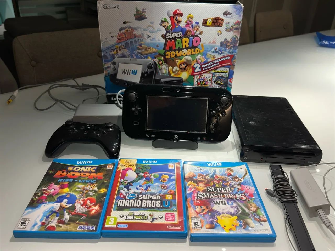 WiiU Super Mario 3D World Delixe Set - Foto 4