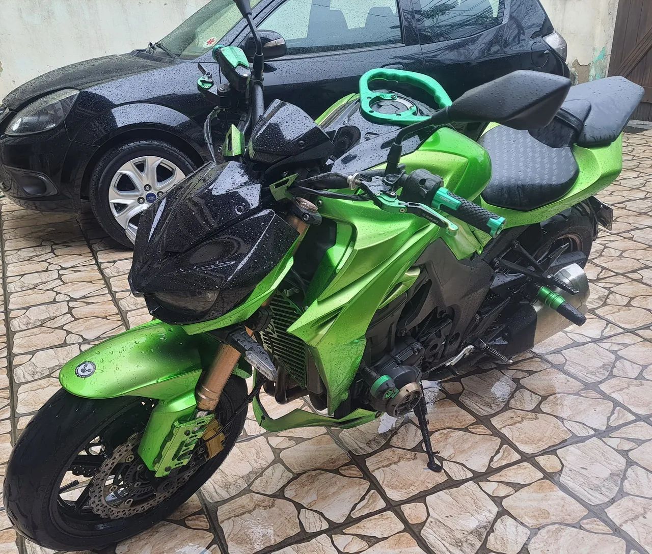 Kawasaki z1000 2015- doc ok - 48 000km - leilao - Foto 9