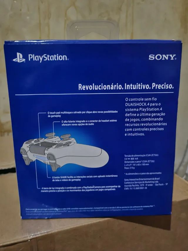 Controle Original Novo Ps3/Ps4/Pc - Foto 3