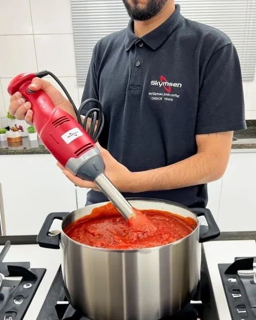 Mixer Profissional 220V Com Haste 50cm Removível MX-500 Skymsen - Foto 2